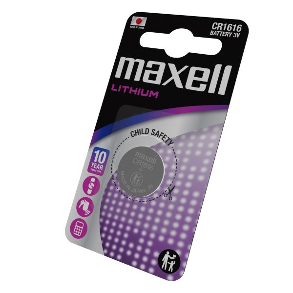 Бутонна литиева батерия MAXELL CR1616 3V 3