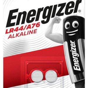 Бутонна микроалкална батерия LR-44 /AG13/ 2бр. 1,55V в опаковка ENERGIZER 1
