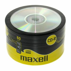 CD-R80 MAXELL, 700MB, 52x, 50 бр 1