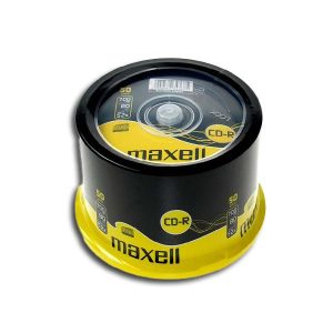 CD-R80 MAXELL cake box wrapped, 700MB, 52x, 50 бр 1