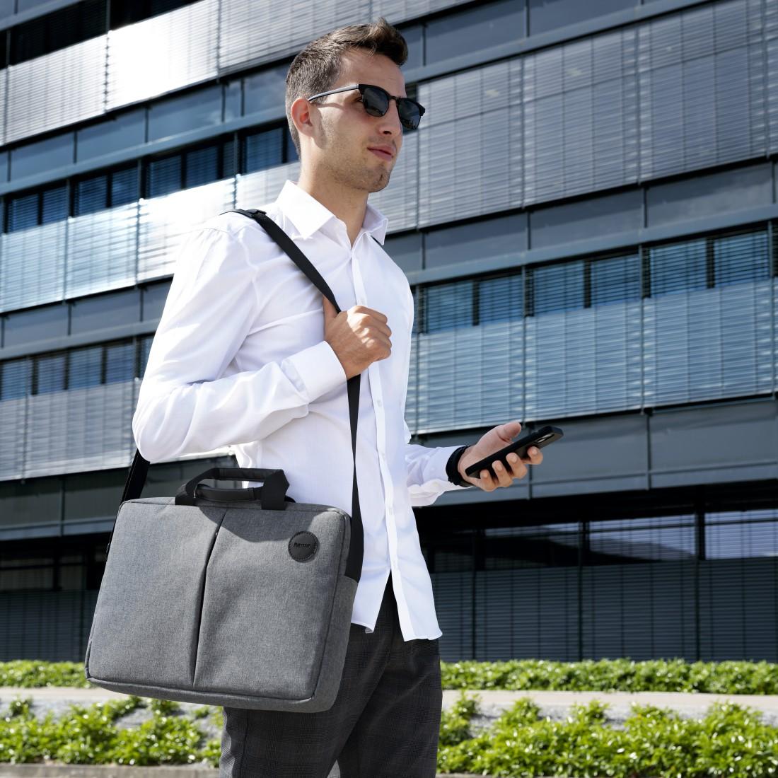 Чанта за лаптоп Hama "Genua", до 40 см (15.6"), сива 5