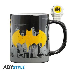 Чаша DC COMICS - 3D Handle Bat-Signal & Batman 1