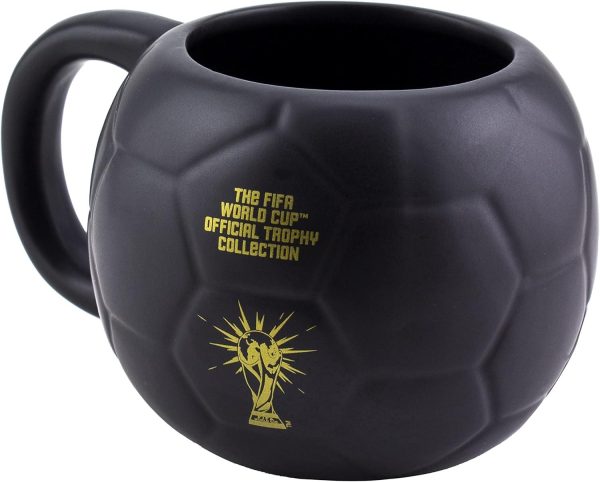Чаша Paladone FIFA Football (Black and Gold) Shaped Mug 2