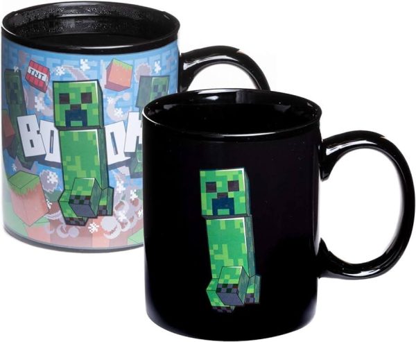 Чаша Paladone Minecraft Creeper Heat Change Mug 1
