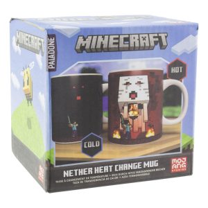 Чаша с термо ефект Paladone Minecraft Nether Heat Change Mug, PP10590MCF 1