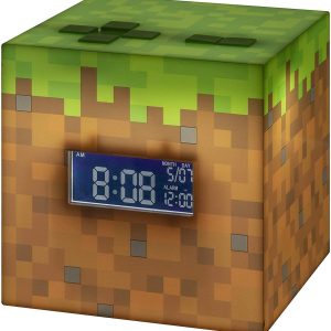 Часовник/будилник Paladone Minecraft Alarm Clock 1