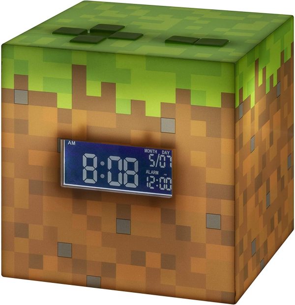 Часовник/будилник Paladone Minecraft Alarm Clock 1