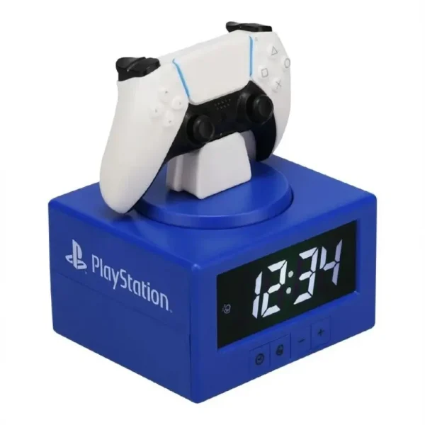 Часовник/будилник Paladone: Playstation Controller Icon Alarm Clock, PP13475PS 2