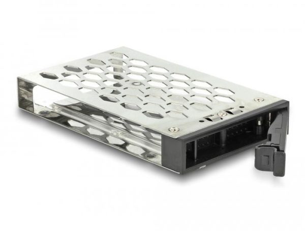 Чекмедже Delock 3.5″, За 1 x 2.5″ U.2 NVMe SSD или SATA / SAS HDD / SSD, Черен 5