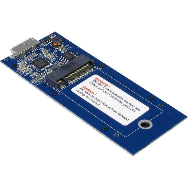 Чекмедже за SSD Inter-Tech Argus GD-MSLK01 M.2 USB 3.0, 256-bit AES Encryption 4