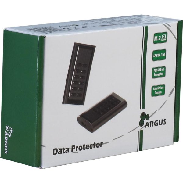 Чекмедже за SSD Inter-Tech Argus GD-MSLK01 M.2 USB 3.0, 256-bit AES Encryption 5