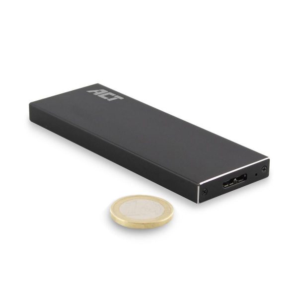 Чекмедже за твърд диск ACT AC1600, M.2 SSD, USB 3.2 Gen1, Черен 4