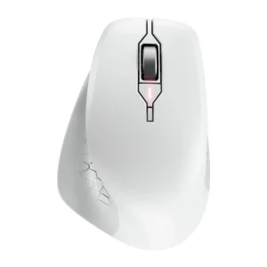 CHERRY Stream ергономична безшумна мишка Comfort, 6 бут, 4000dpi, бяла 1