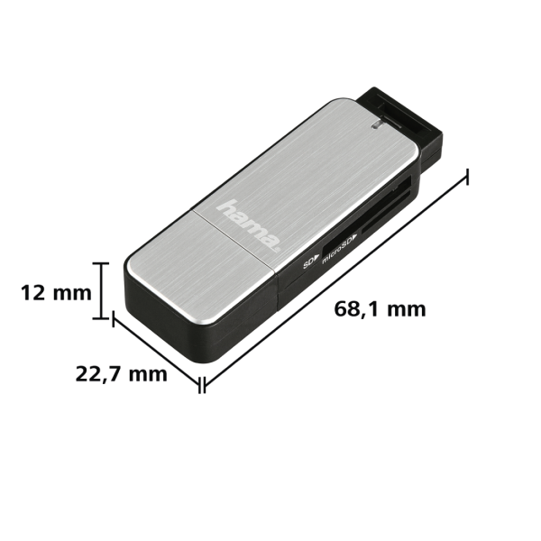 Четец за карти HAMA, USB 3.0, 123900 2