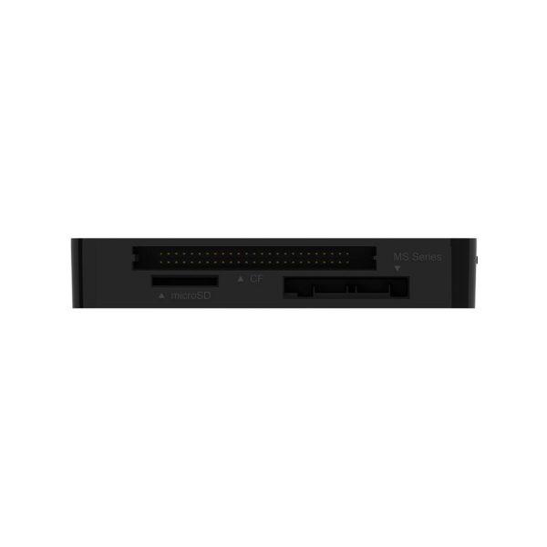 Четец за карти Silicon Power "All-in-One", SD/MMC, microSD, CF, MS Series, Черен 3