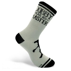 Чорапи ABYSTYLE HARRY POTTER Black & Grey Dobby 1