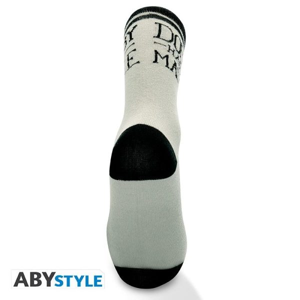 Чорапи ABYSTYLE HARRY POTTER Black & Grey Dobby 4