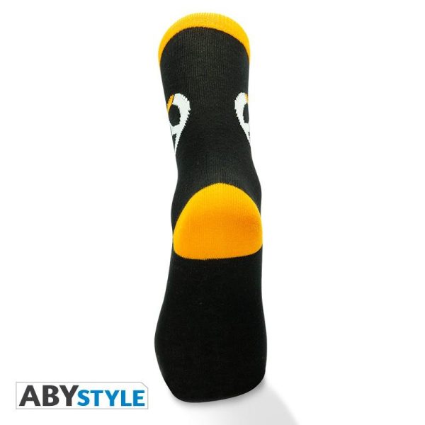 Чорапи ABYSTYLE OVERWATCH Socks Logo, Черен/Оранжев 5