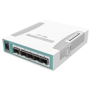 Cloud Router суич Mikrotik CRS106-1C-5S, 1xGigabit LAN, 5xSFP cages 1