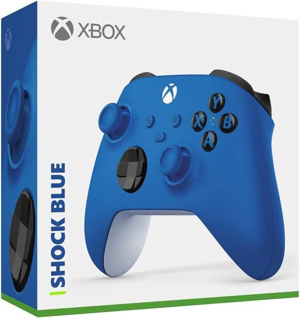 Controller Gaming Microsoft, За Xbox, Wireless, Shock Blue 4