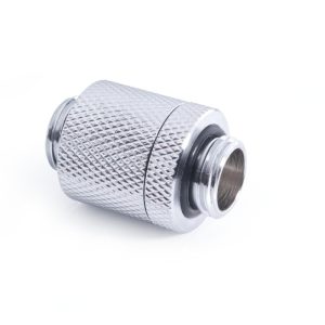 D-Plug Alphacool ES, 20mm, G1/4 AG auf G1/4 AG, Сребрист 1