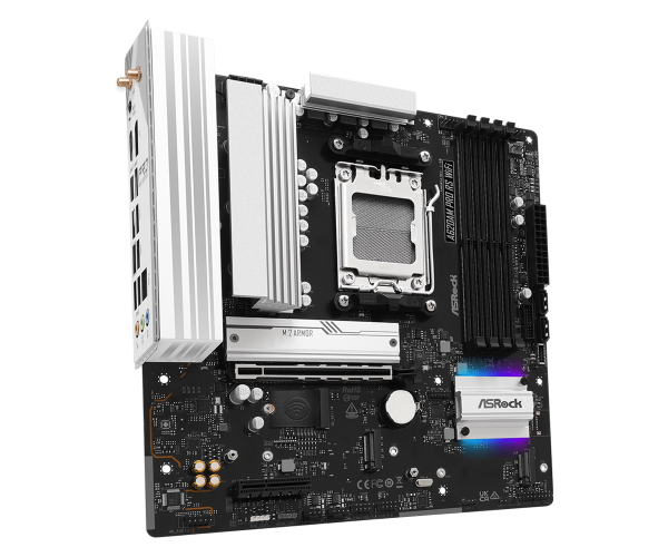 Дънна платка ASRock A620M PRO RS WIFI, AM5 2