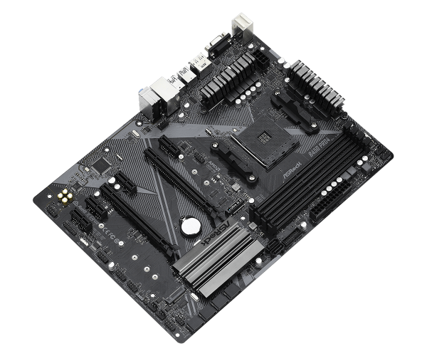Дънна платка ASRock B450 Pro4 R2.0, AM4, DDR4 3