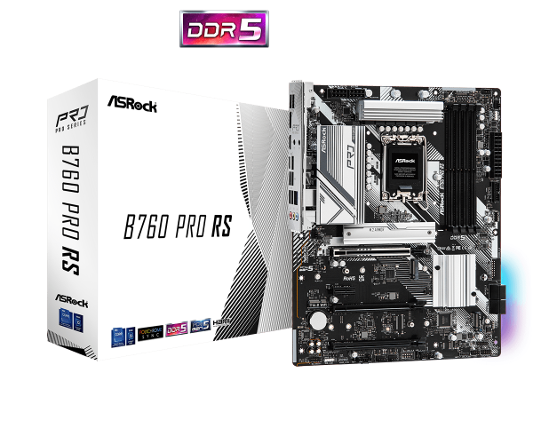 Дънна платка ASRock B760 Pro RS DDR5 5
