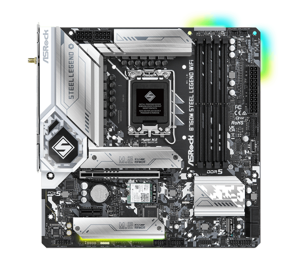 Дънна платка ASRock B760M Steel Legend WIFI DDR5 1
