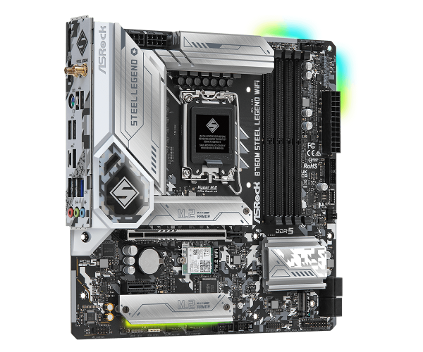 Дънна платка ASRock B760M Steel Legend WIFI DDR5 2