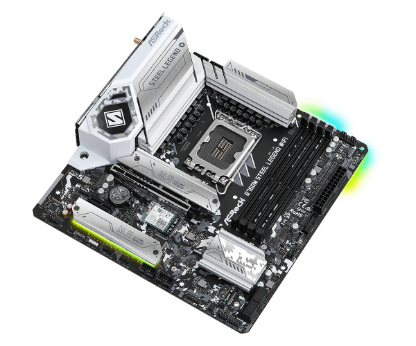 Дънна платка ASRock B760M Steel Legend WIFI DDR5 3