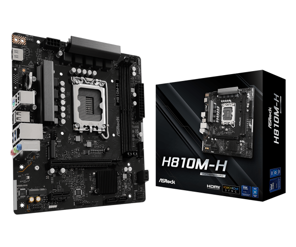 Дънна платка ASRock B810M-H, LGA 1851 5