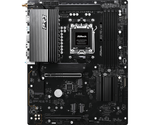 Дънна платка ASRock B850 PRO-A WIFI socket AM5 1