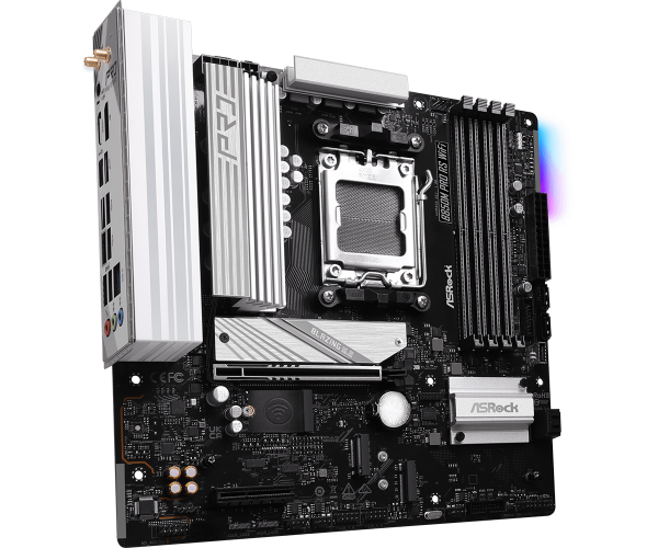 Дънна платка ASRock B850M Pro RS WIFI 6E socket AM5 2