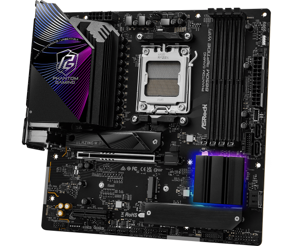 Дънна платка ASRock B850M RIPTIDE WIFI7 socket AM5 3