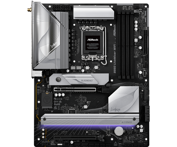 Дънна платка ASRock B860 LiveMixer WIFI 6E, LGA 1851 1