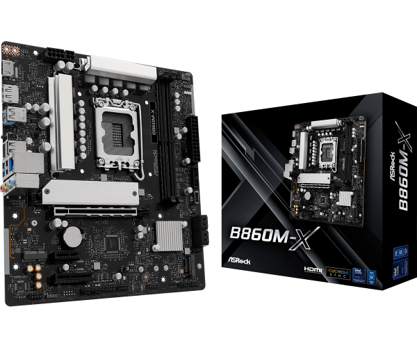 Дънна платка ASRock B860M-X, LGA 1851 5