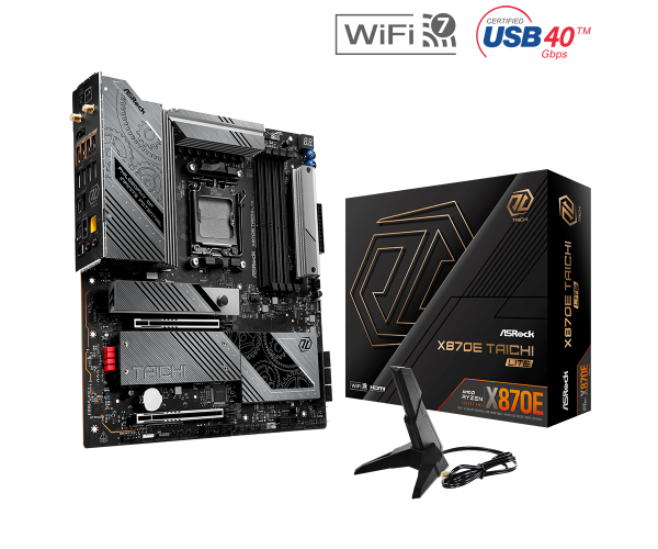 Дънна платка ASROCK X870E TAICHI LITE, Socket AM5 6