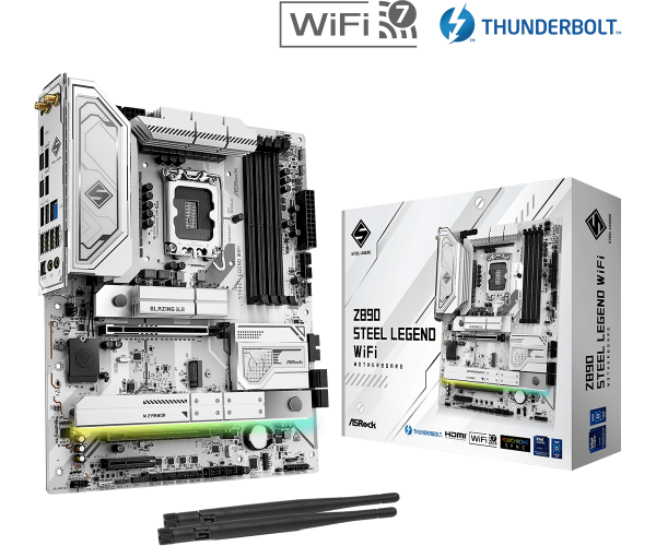Дънна платка ASRock Z890 Steel Legend WiFi, LGA 1851 5