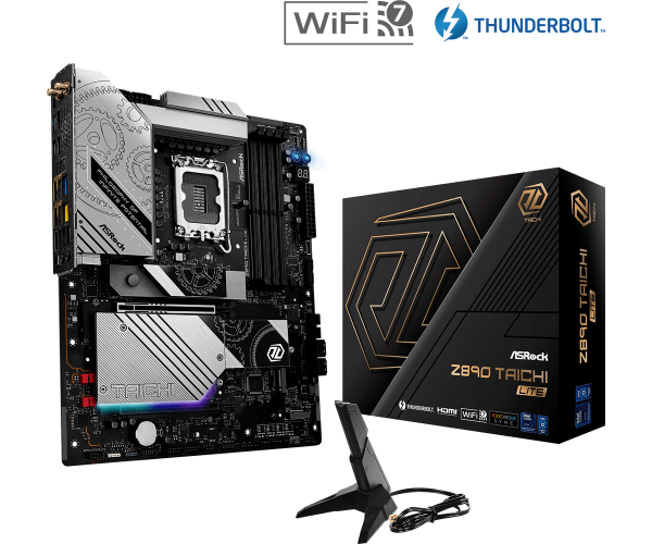 Дънна платка ASRock Z890 TAICHI LITE WIFI, LGA 1851 5