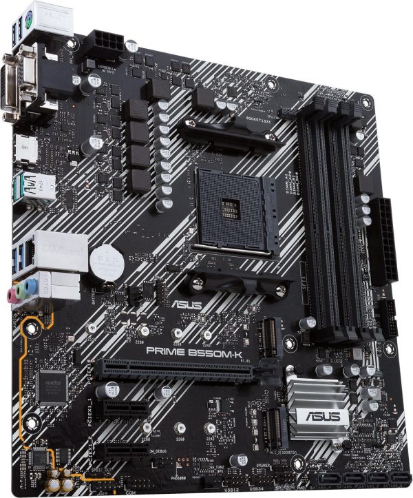 Дънна платка ASUS Prime B550M-K, socket AM4 5