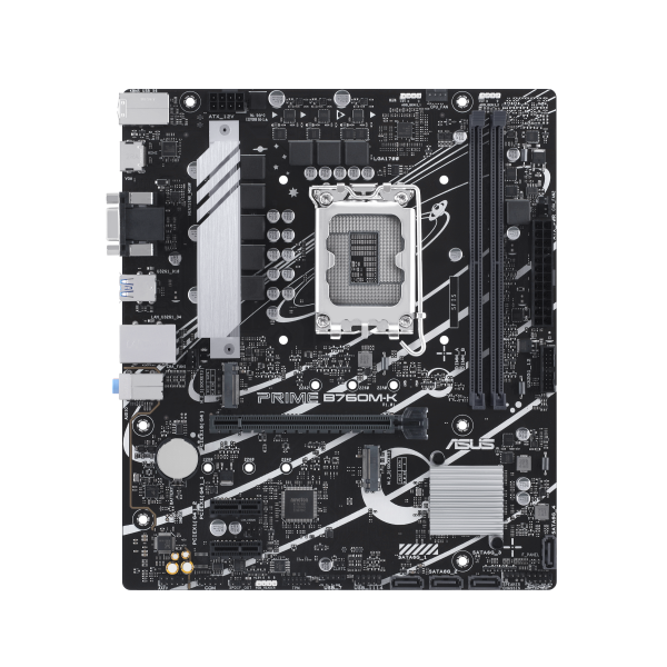 Дънна платка ASUS PRIME B760M-K DDR5, LGA 1700, mATX 1
