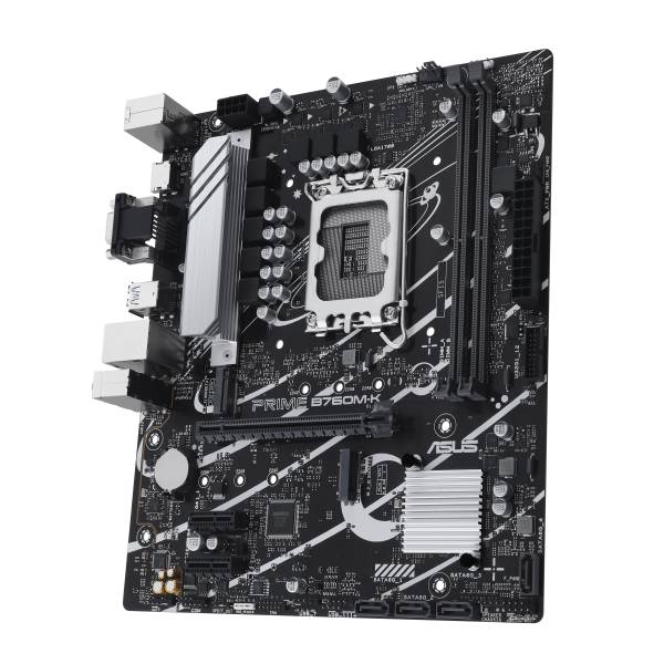 Дънна платка ASUS PRIME B760M-K DDR5, LGA 1700, mATX 3
