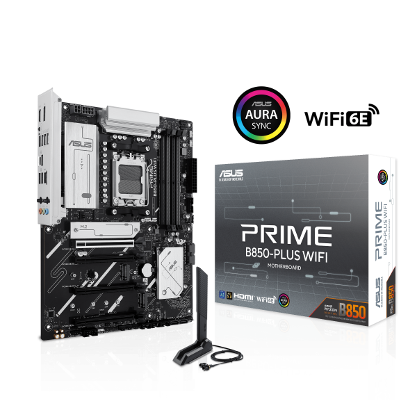 Дънна платка ASUS PRIME B850-PLUS WIFI 6E socket AM5 6