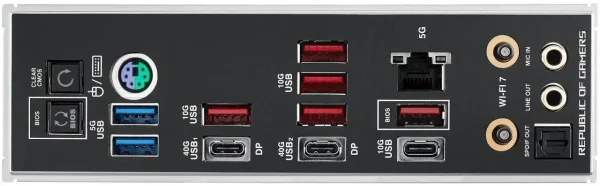 Дънна платка ASUS ROG CROSSHAIR X870E APEX WIFI AM5 DDR5 6