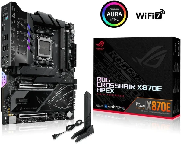 Дънна платка ASUS ROG CROSSHAIR X870E APEX WIFI AM5 DDR5 7