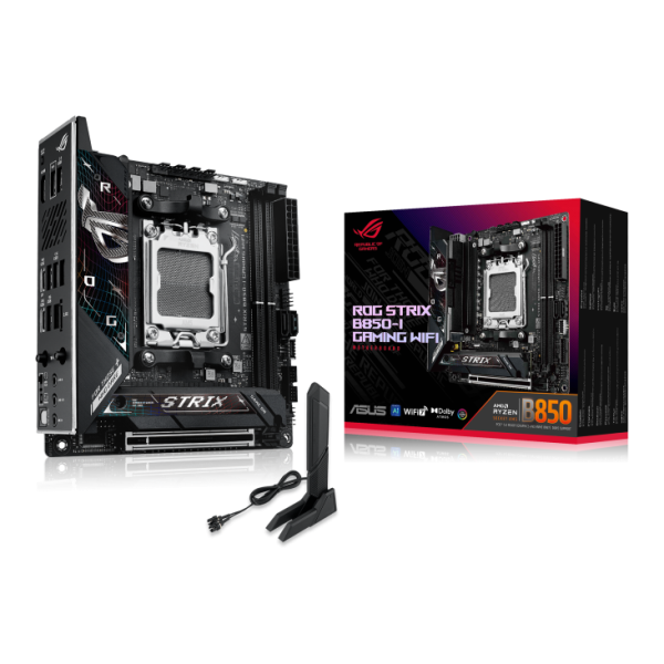 Дънна платка ASUS ROG STRIX B850-I GAMING WIFI 7 Mini-ITX, socket AM5 8