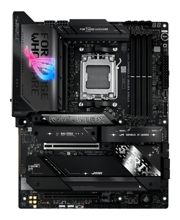 Дънна платка ASUS ROG STRIX X870E-E GAMING WIFI AM5 DDR5 1