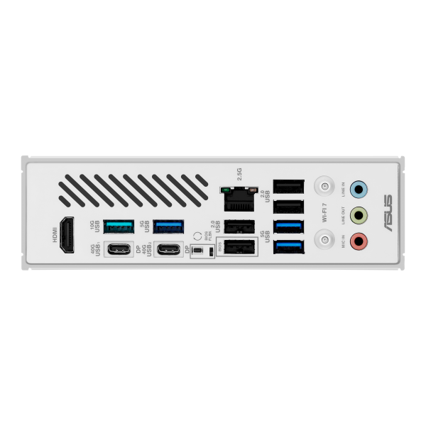 Дънна платка ASUS X870 MAX GAMING WHITE WiFi7 AM5 DDR5 4