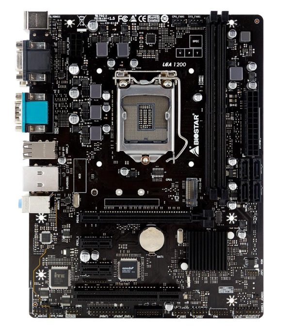 Дънна платка BIOSTAR H410MHG Version 6.0, mATX, socket 1200 1